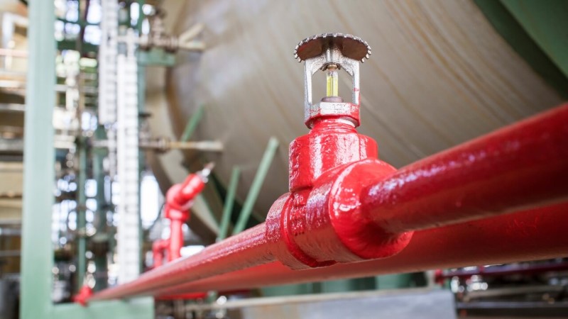 התקנת מערכת כיבוי אש